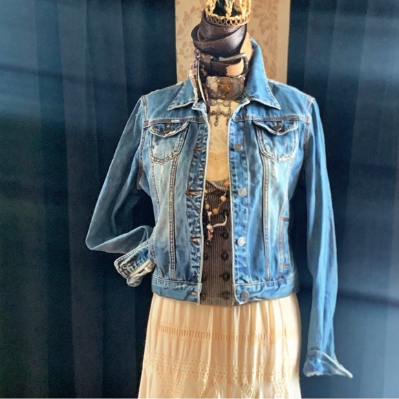 American Flag Roper Jean Jacket - Picture 3 of 3